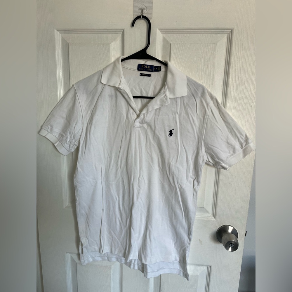 Polo by Ralph Lauren Men's White Polo Shirt